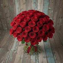 Букет 55 Красных роз Фридом #REPLACE_PRED# Александрове