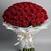Букет 101 Красная роза Блэк Мэджик в Александрове