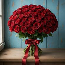 Букет Красные розы Блэк Меджик в Александрове