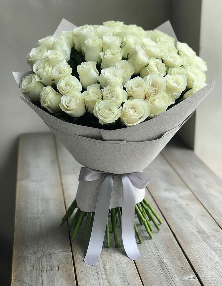 Букет 35 Белых роз в Александрове