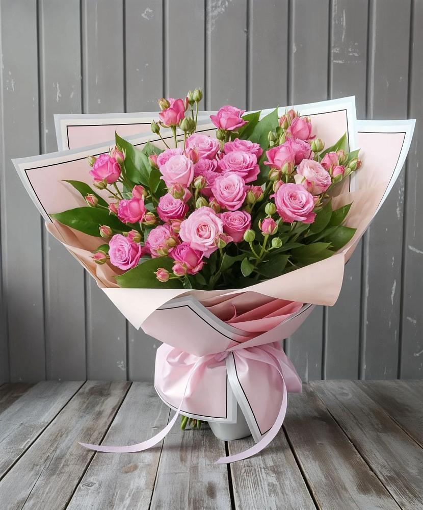 Букет Розовый кустик в Александрове