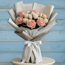 Букет цветов из:  Розы #REPLACE_PRED# Александрове
