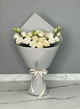 Букет цветов из:  Розы и Лизиантусы в Александрове